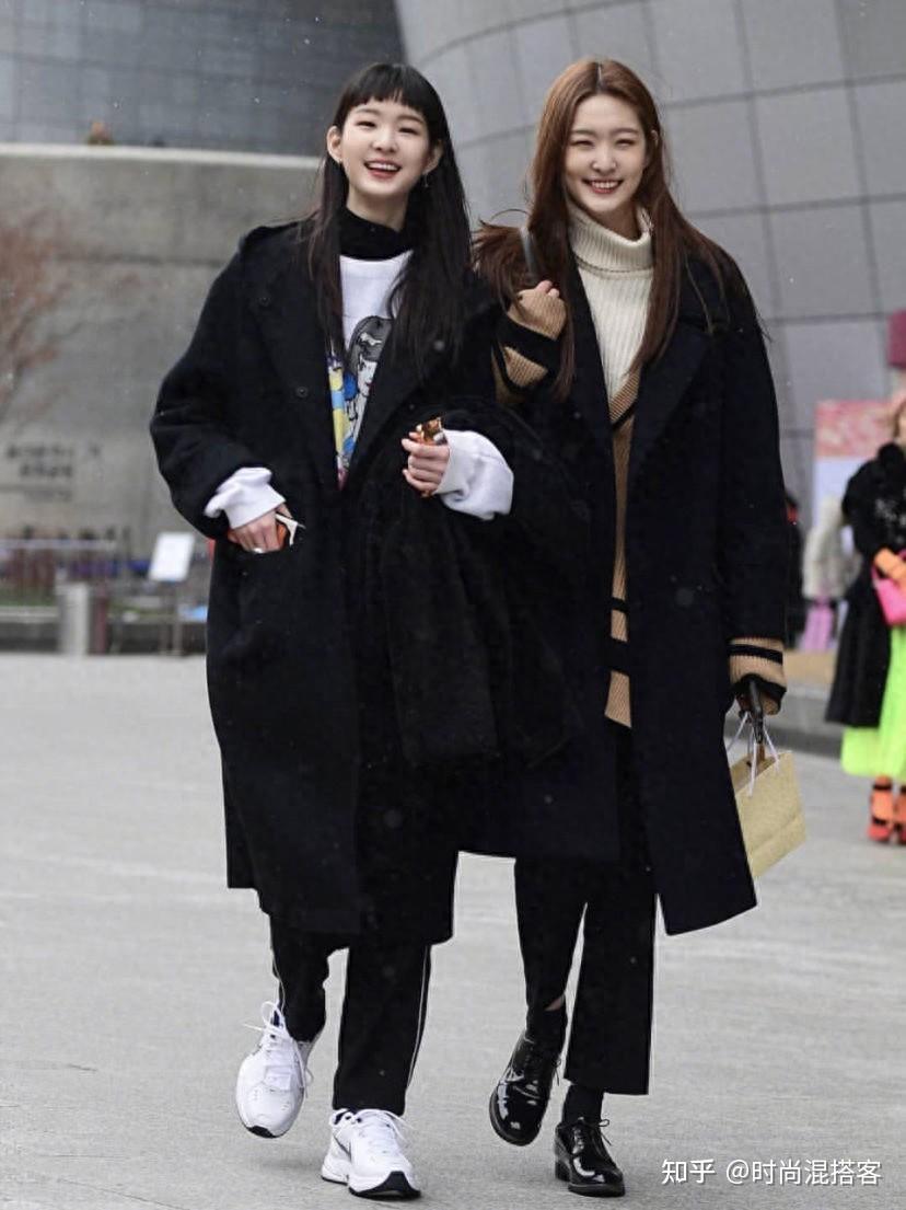 被韩国街拍惊艳到!衣不紧身、裙不上膝、鞋不带跟,却优雅又高级 - 知乎