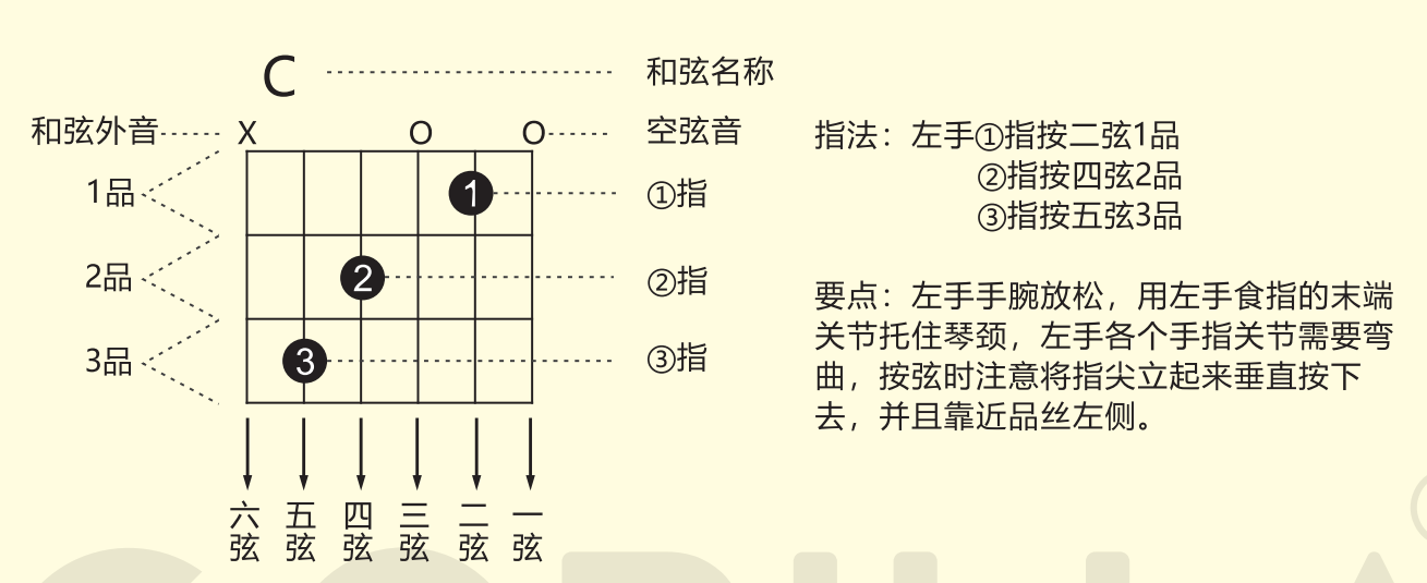 歌芮拉吉他零基礎入門教學第六課左手和絃