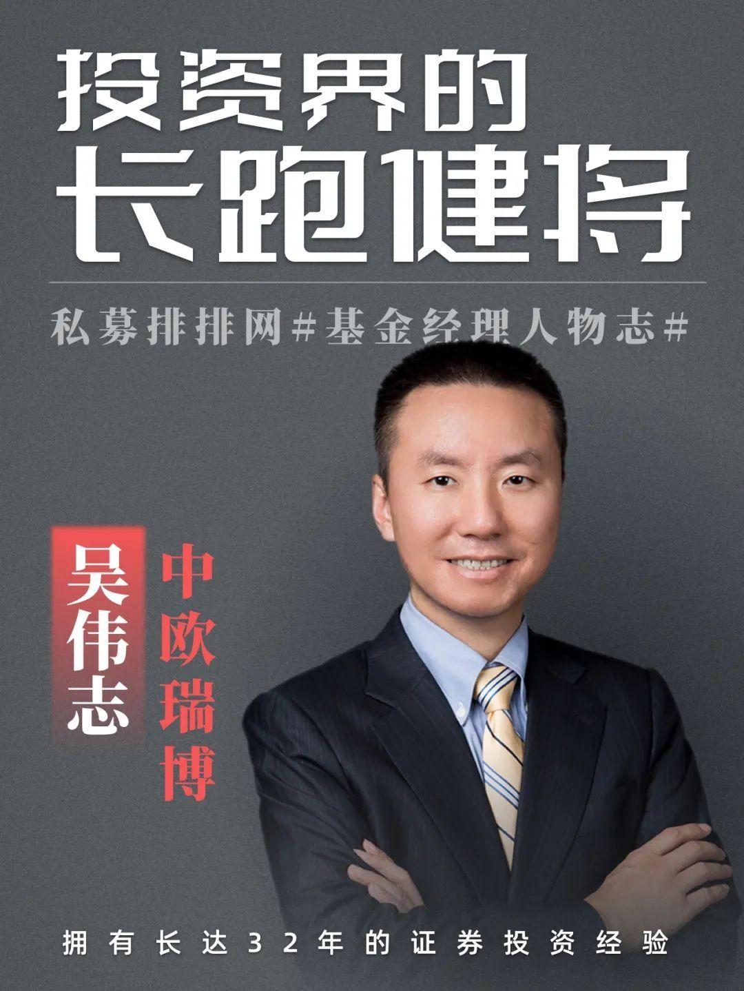 吴伟志:投资界的长跑健将 | 基金经理人物志 - 知乎