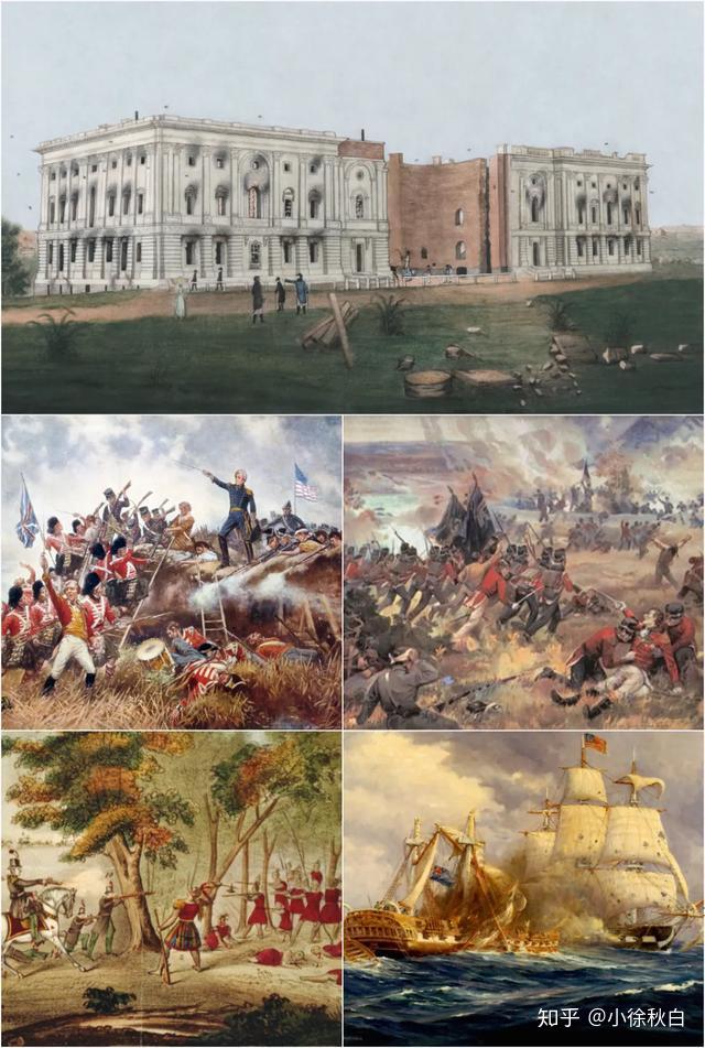 1812年美加战争 图源 | 维基百科它促使加拿大的英语和法语两大殖民地
