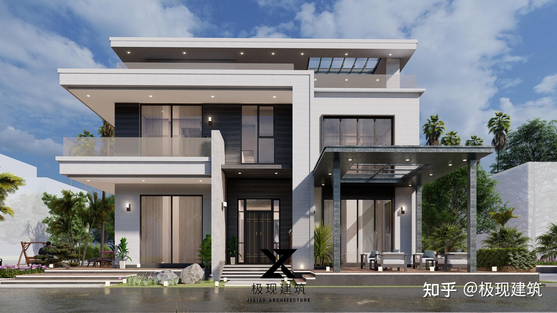海南三亚丨三层现代风格自建别墅 - 知乎