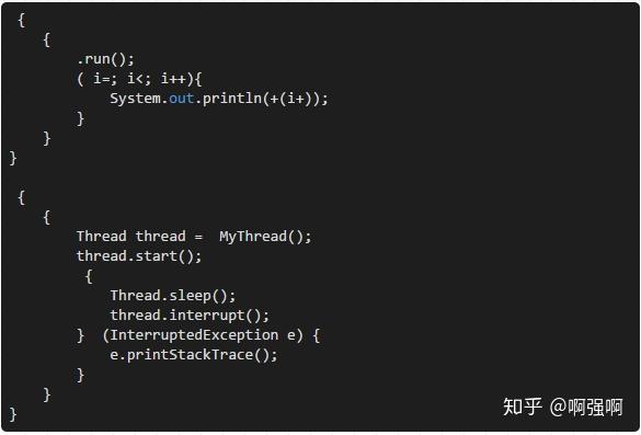 太难了 面试官居然要我停止一个正在运行的线程 知乎