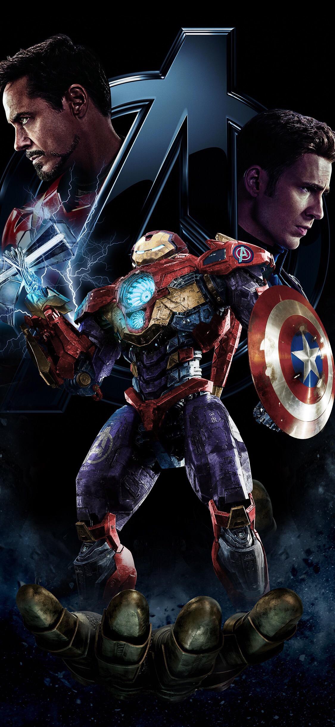 那个大佬有复联全部英雄的高清无水印图