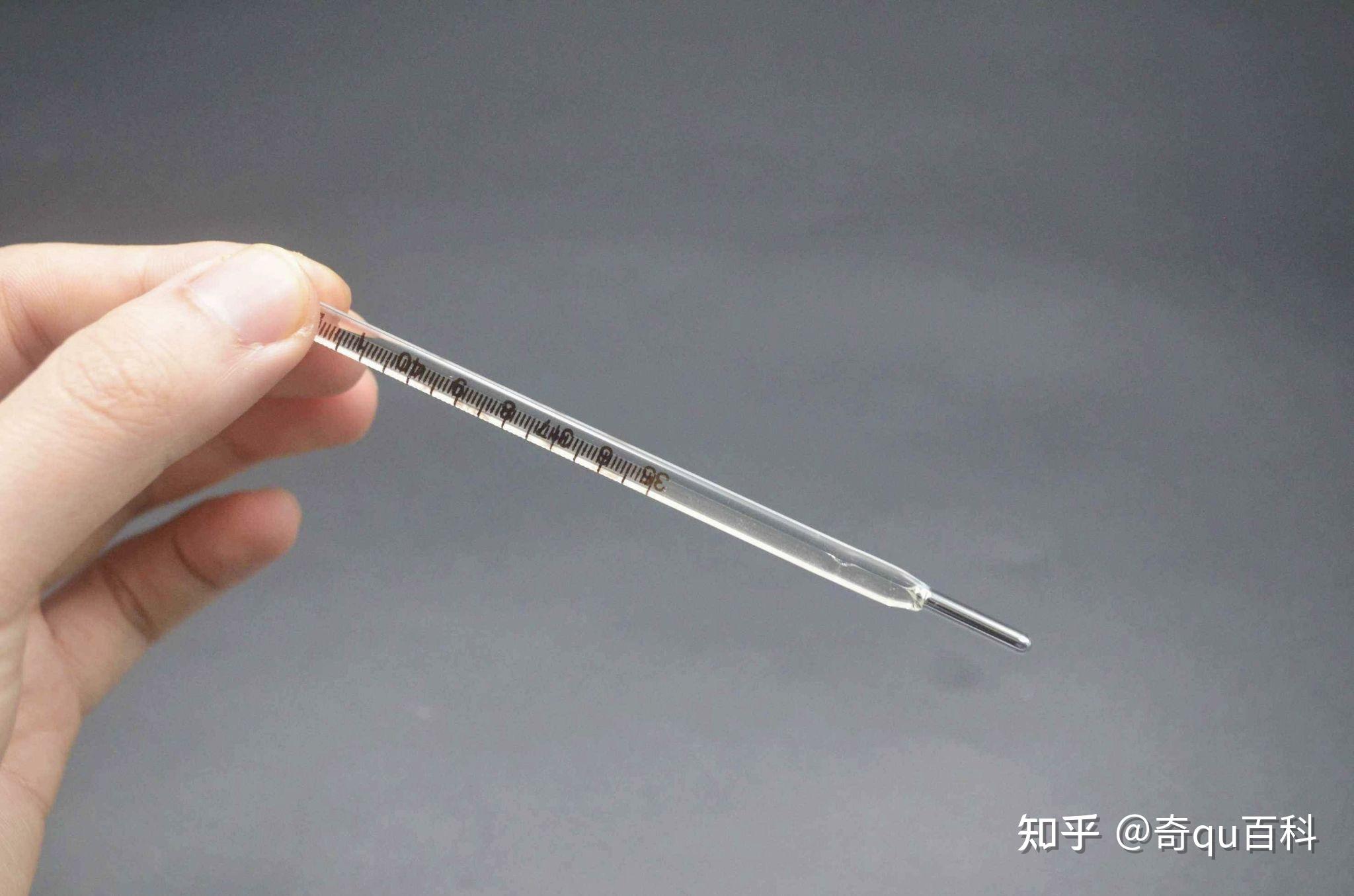 为什么体温计里的水银柱不会自动下降 - 知乎