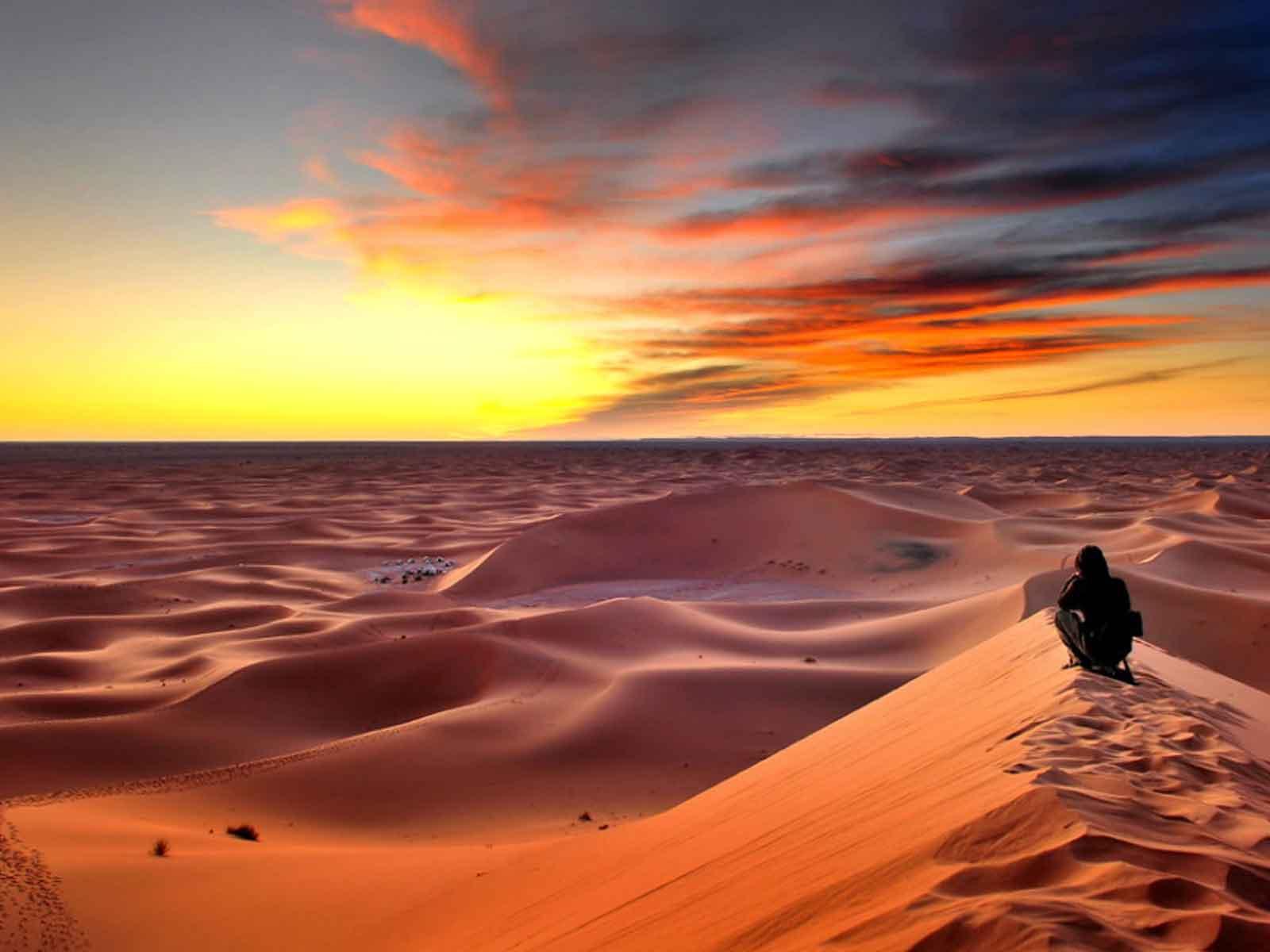 摩洛哥游记 重走三毛笔下的撒哈拉沙漠_梅尔祖卡