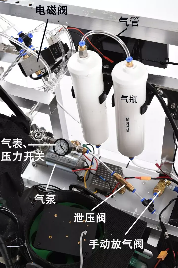 机器人的气动是怎么实现的
