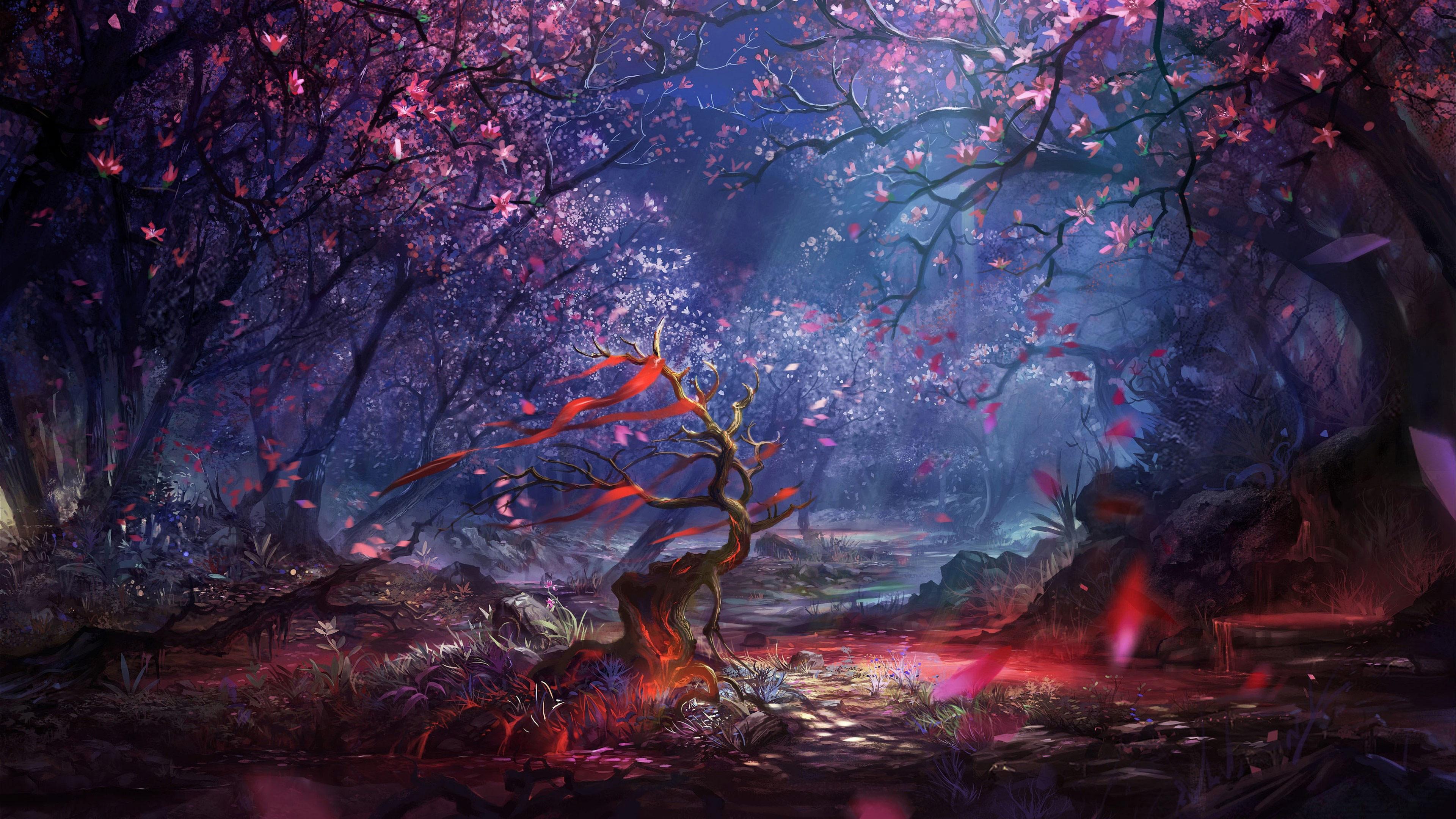大家有那种色彩瑰丽奇幻视觉冲击力强的壁纸么