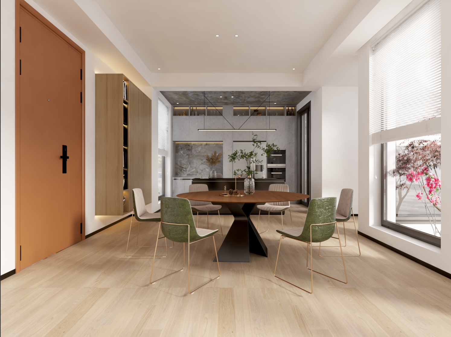 鼎石设计|550m05温柔纯净现代极简-别墅设计