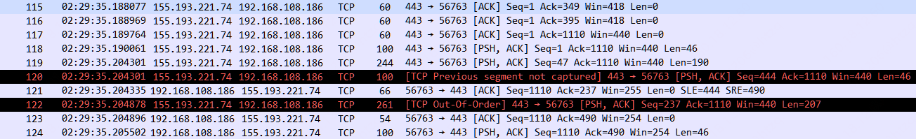 TCP Analysis Flags 之 TCP Out-Of-Order - 知乎