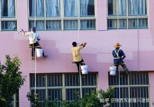 陕西外墙涂料粉刷，外墙真石漆粉刷，外墙工程施工，外墙涂料粉刷施工方法 - 知乎