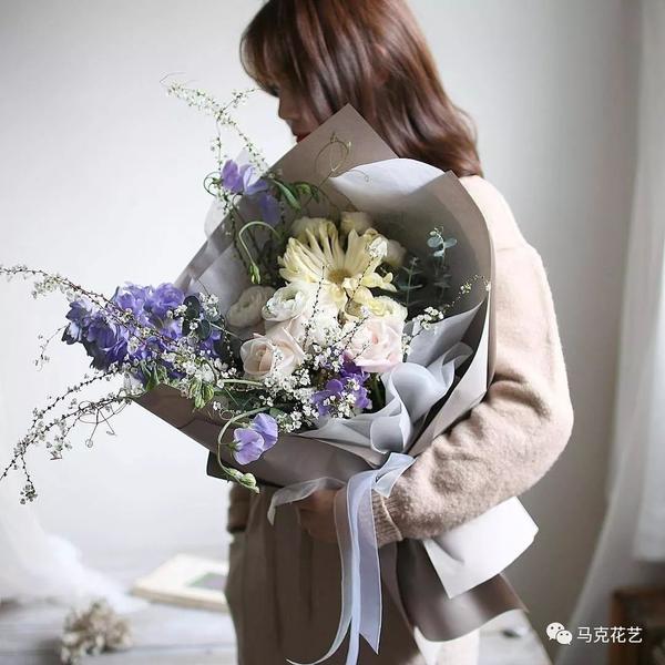 好嗨哟 Ins最新韩式花束 超适合女神气质的你 知乎