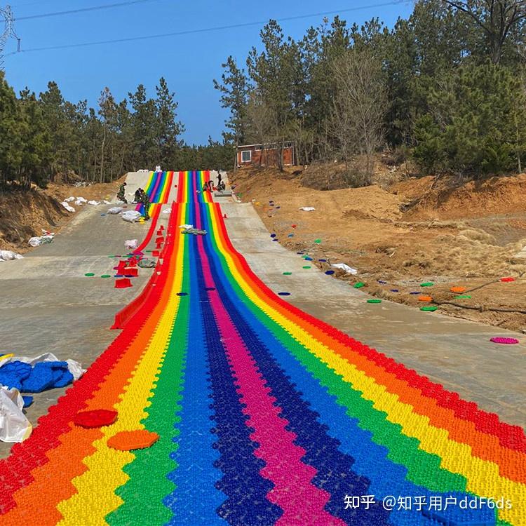 彩虹滑道减速专业指导 户外游乐设施 七彩滑道项目建设 - 知乎