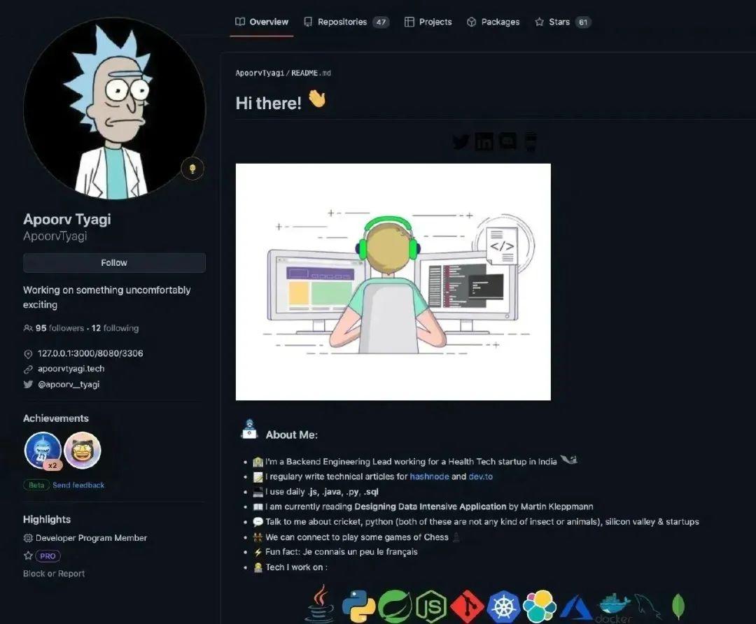 如何打造一个优雅的个人GitHub主页？ - 知乎