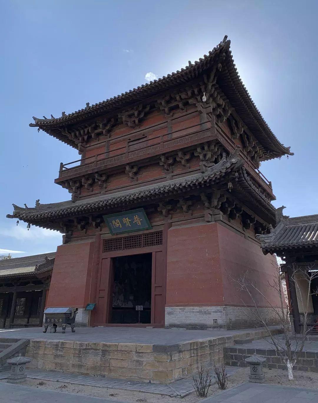 晋北行九辽金经典善化寺赏花撸猫好去处