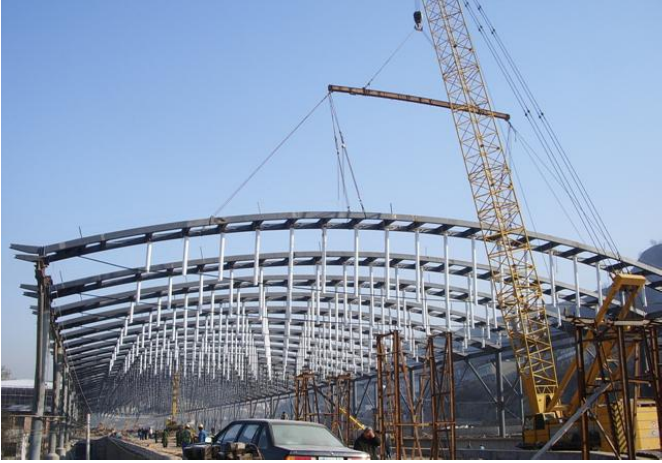 张弦梁预应力钢结构网架网壳结构管桁架屋盖结构:*******************