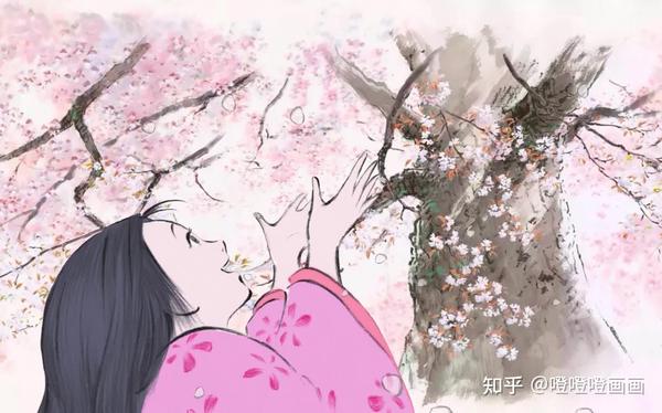 动画《竹取物语》 知乎 