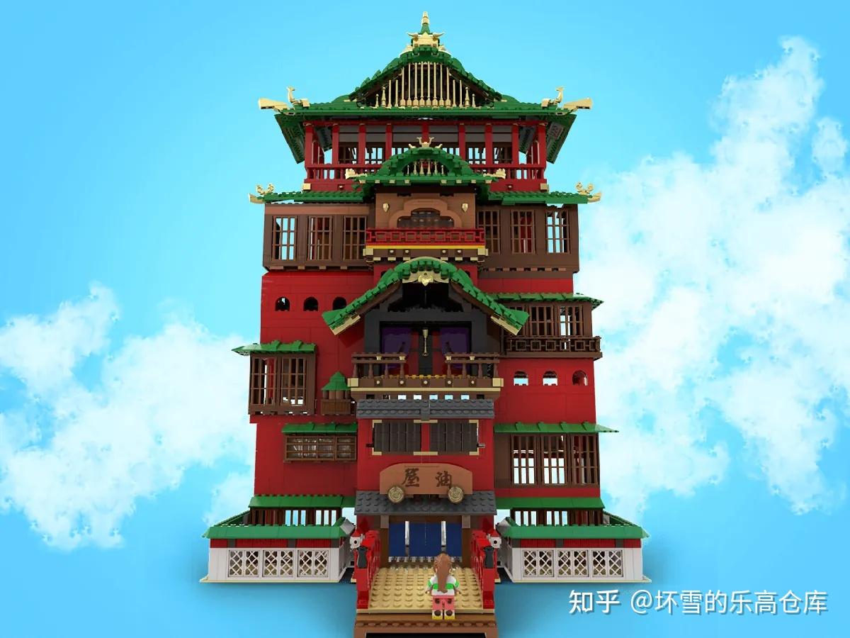 经典动画还原积木看大神如何实现千与千寻