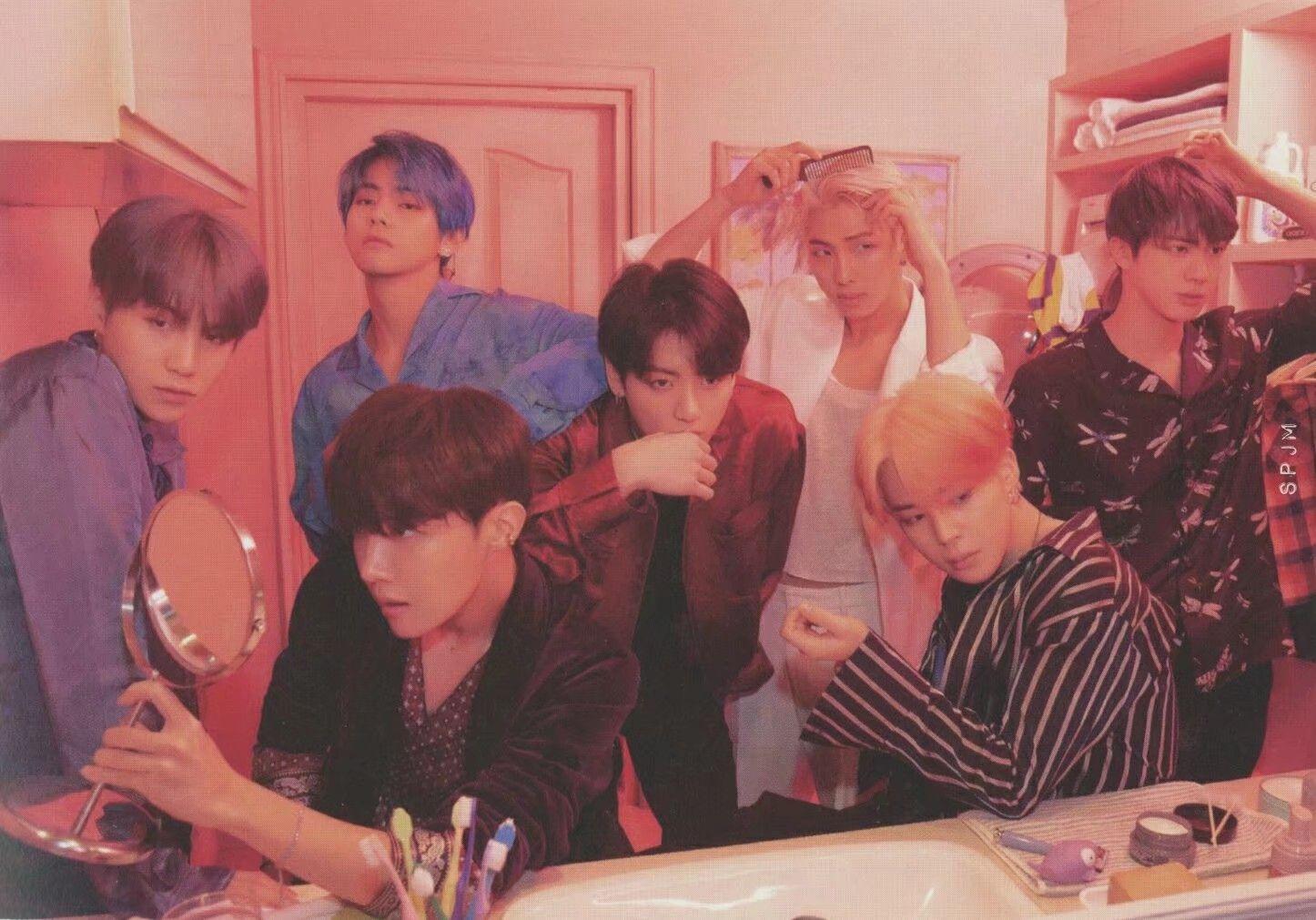 有没有bts防弹少年团超级帅酷的横屏桌面壁纸