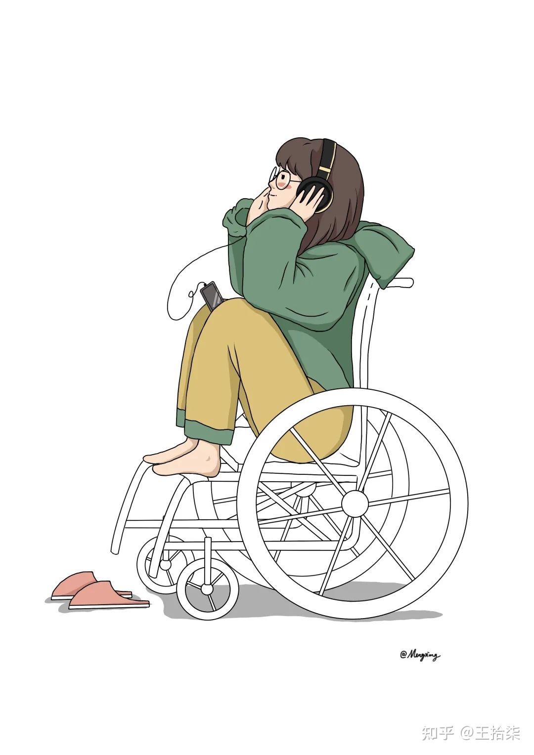 动漫残疾女生图片图片