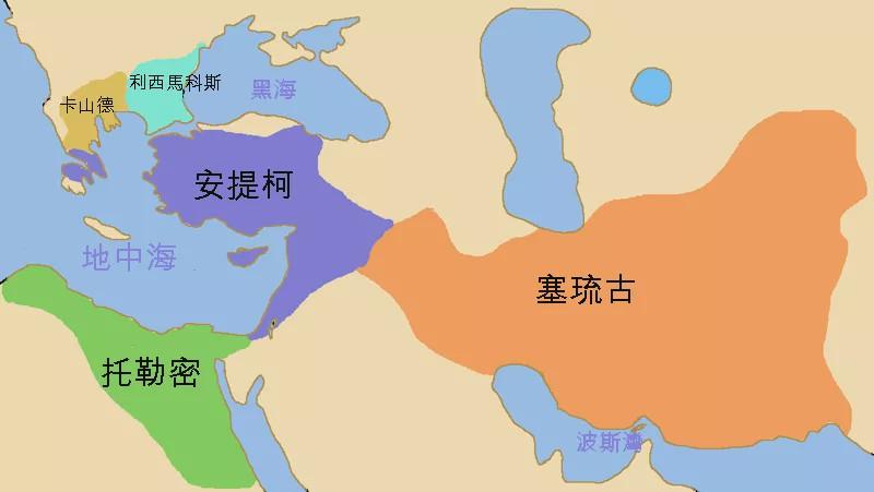 波斯帝国地图面积图片