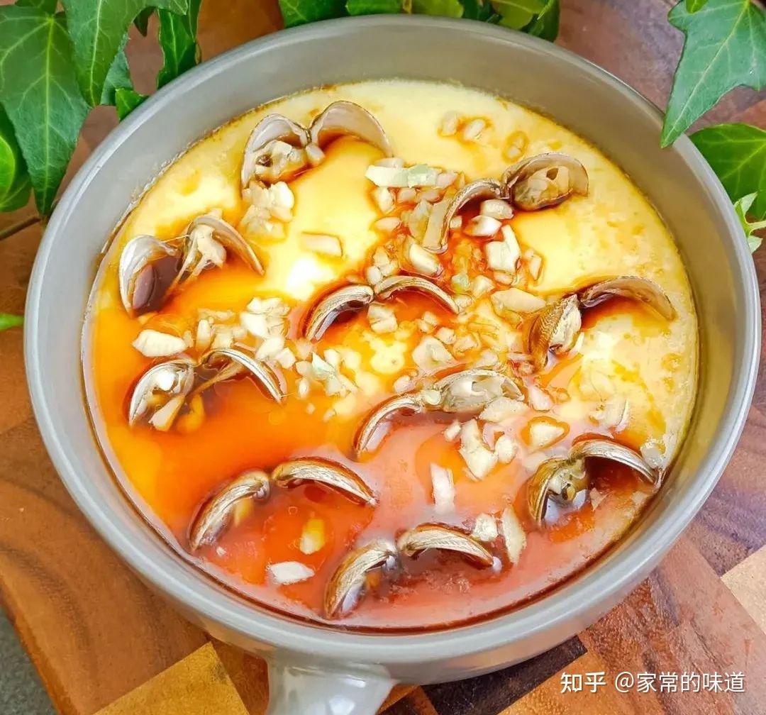 鲜美嫩滑的蛤蜊蒸鸡蛋制作简单营养价值高