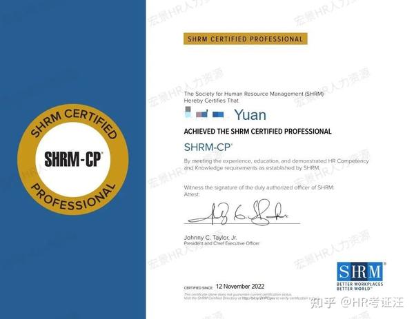  SHRM CP SHRM 