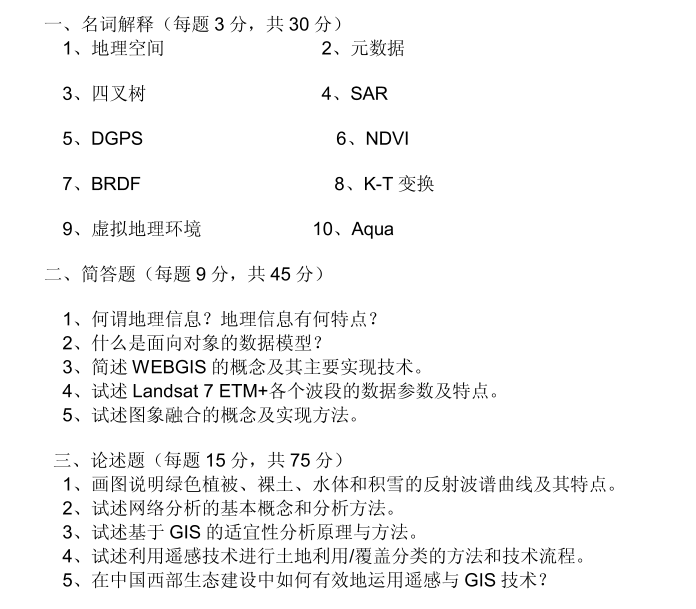 地圖學與地理信息系統考研院校排名及考研難度分析