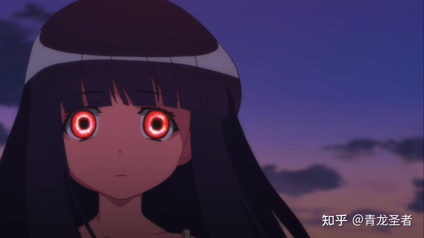 外传里古手樱花杀死羽入的时候,也露出过绯红之瞳.