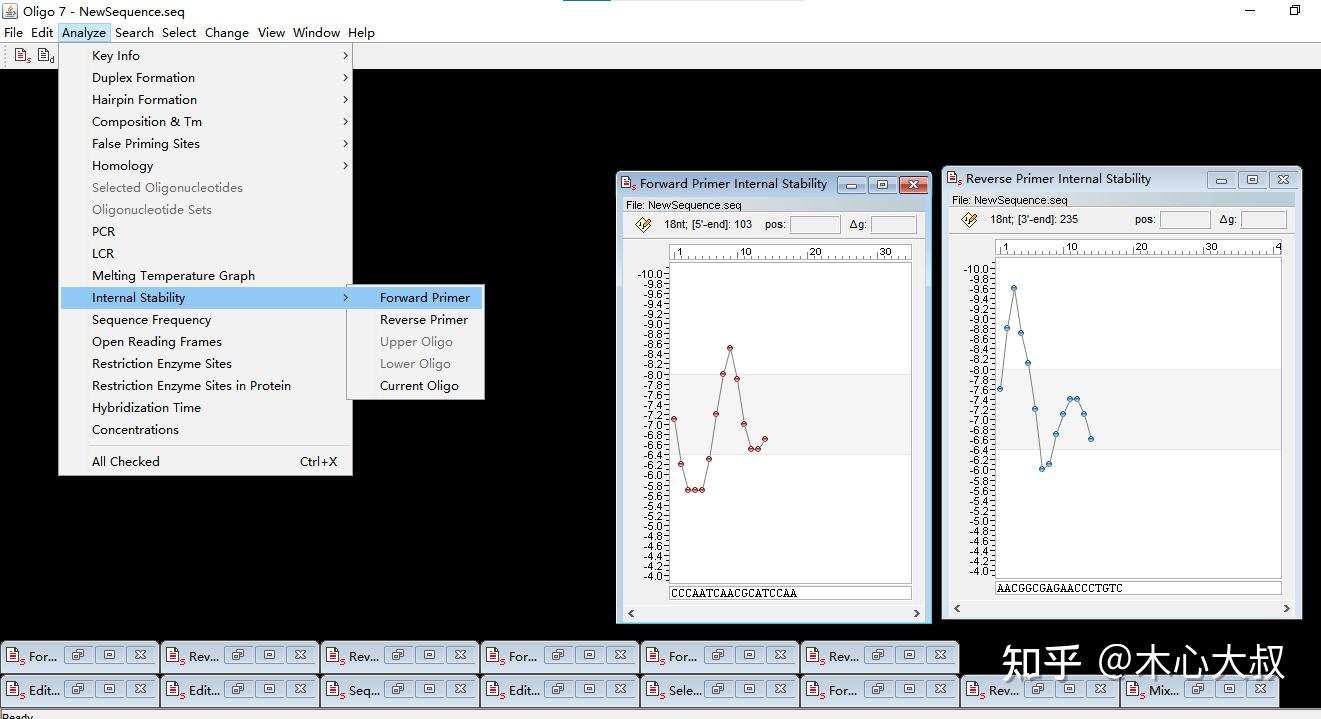 Oligo7引物分析评价和筛选流程 - 知乎