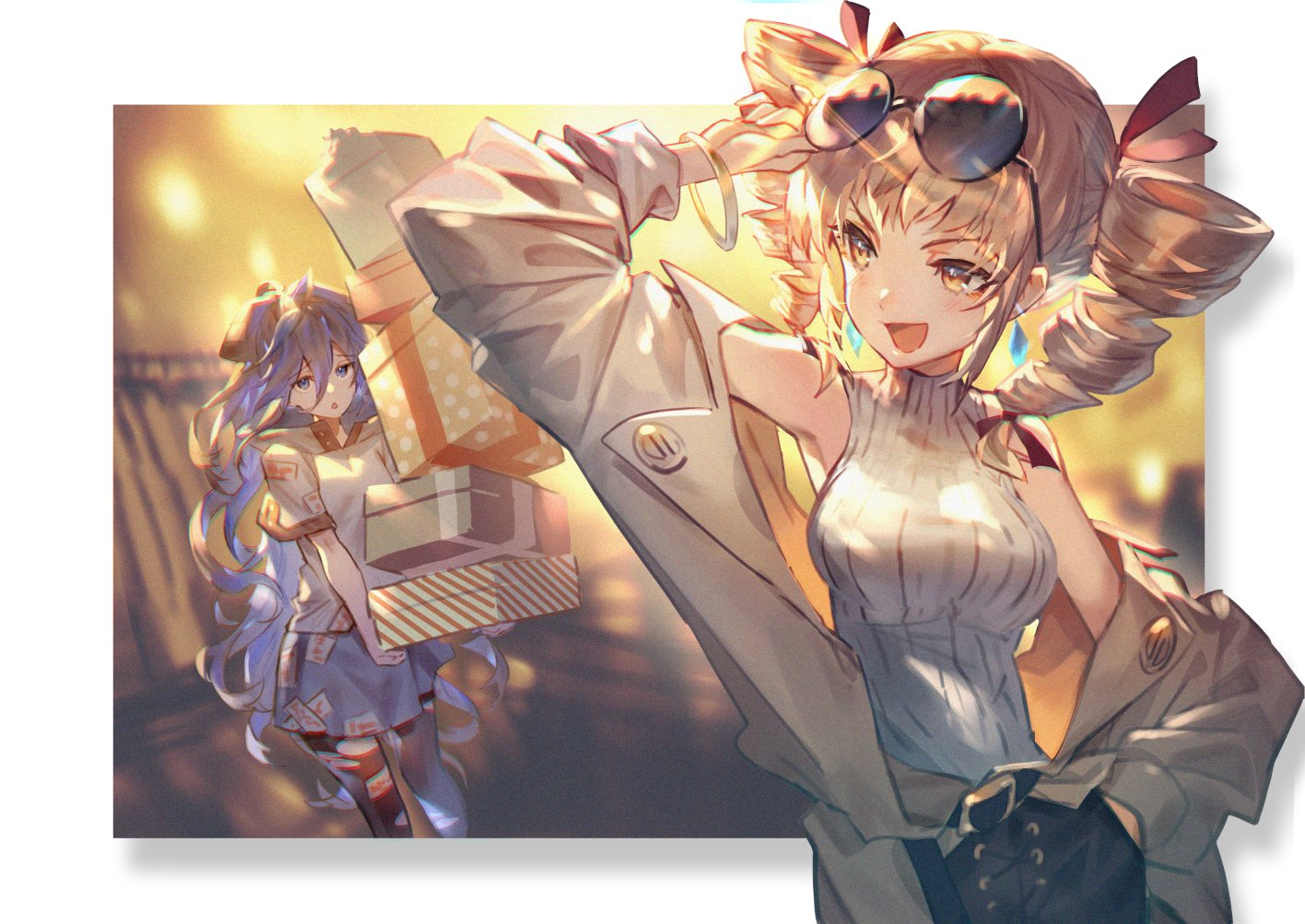 一大波壁纸来袭这个画风我原地尖叫