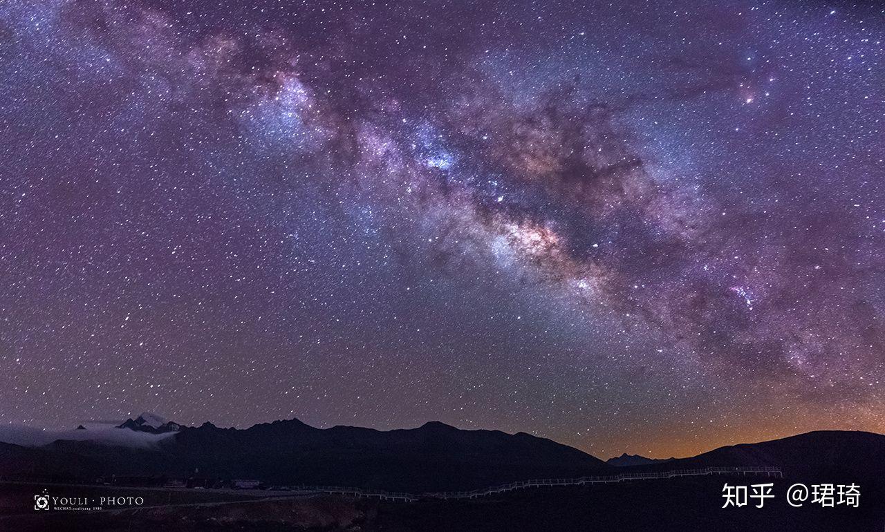 用华为p30 pro拍摄的星空