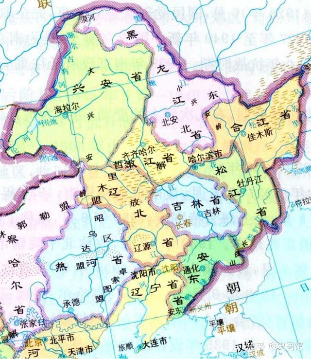 20世紀以來,中國東北的省級行政區劃發生了哪些變化? - 知乎