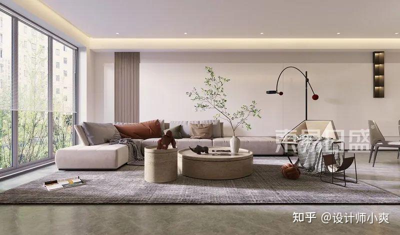 400㎡现代极简风别墅|简单精致 宽敞明亮 - 知乎