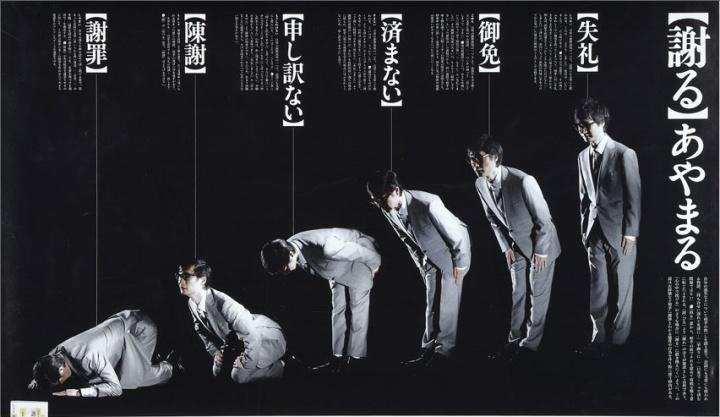 时,以表示告辞的歉意,又或者是单纯表示歉意,意思是"失礼了""抱歉"