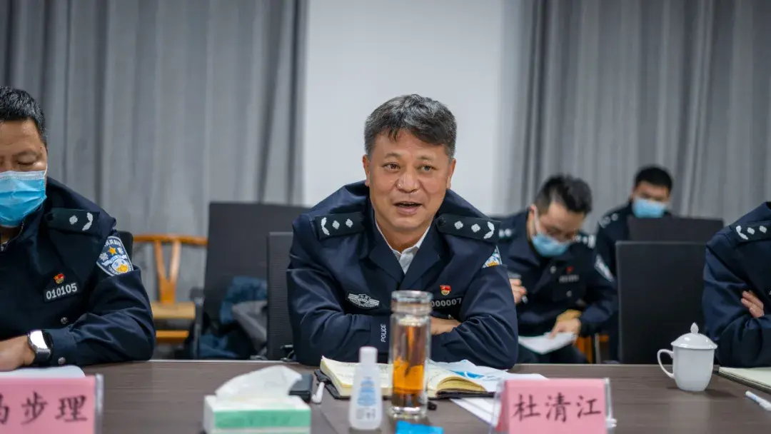 陕西省公安厅副厅长杜清江一行莅临优露清调研指导知识产权保护工作