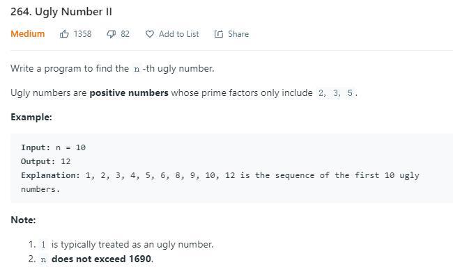 264. Ugly Number II - 知乎