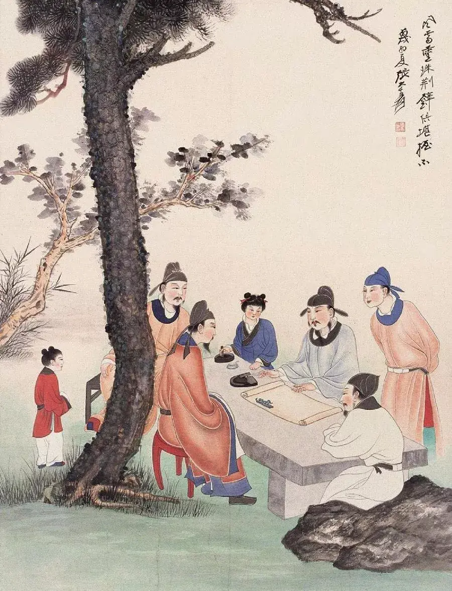 他们弹冠相庆,一同高喊口号:江湖反响热烈,一票难求.