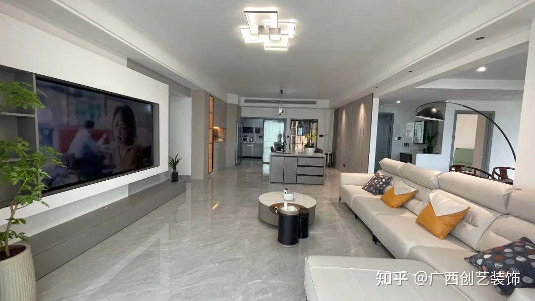 完工实景|155㎡现代简约风,提升家装高级感 - 知乎