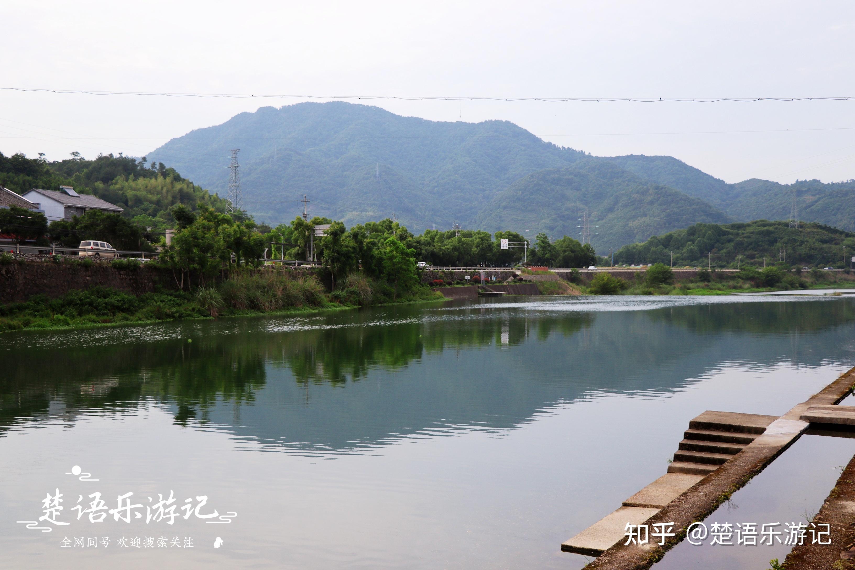 浙江寧波剡溪畔被忽略的古村風光最為秀麗山水壁畫太讚了