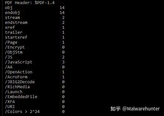 分析PDF文件-一种欺骗性的恶意软件 - 知乎