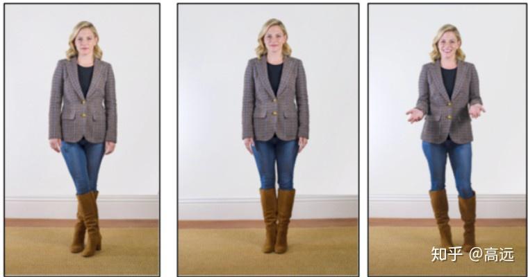 拍完以后他告诉我们标准的站姿应该是这样的.最先纠正的是站姿.