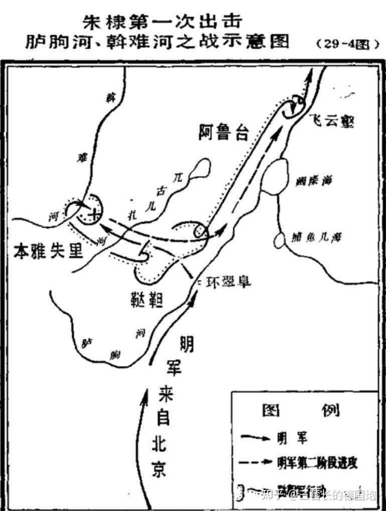 永樂大帝朱棣戰績表