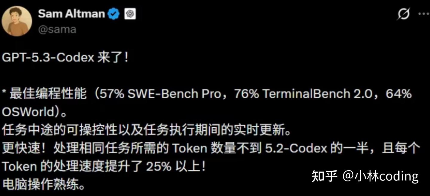 GPT-5.3-Codex 发布