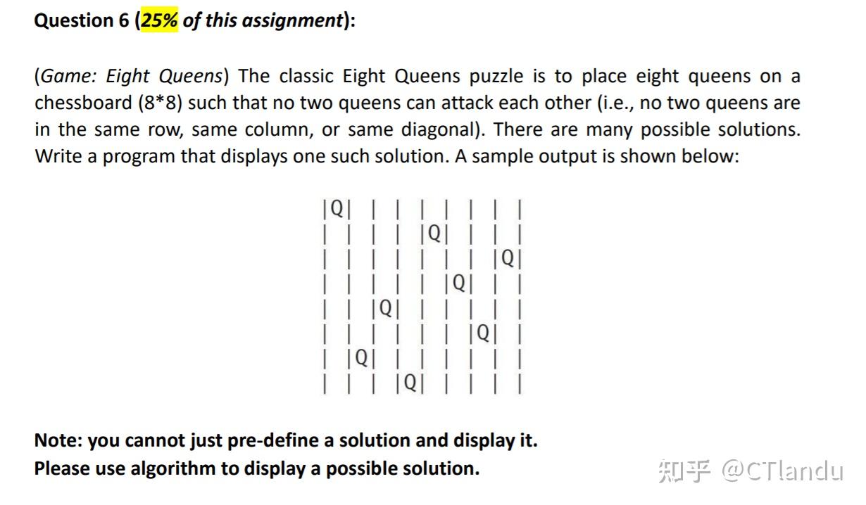【个人博客】八皇后问题Eight Queens Puzzle Python解法记录（个人记录向） - 知乎