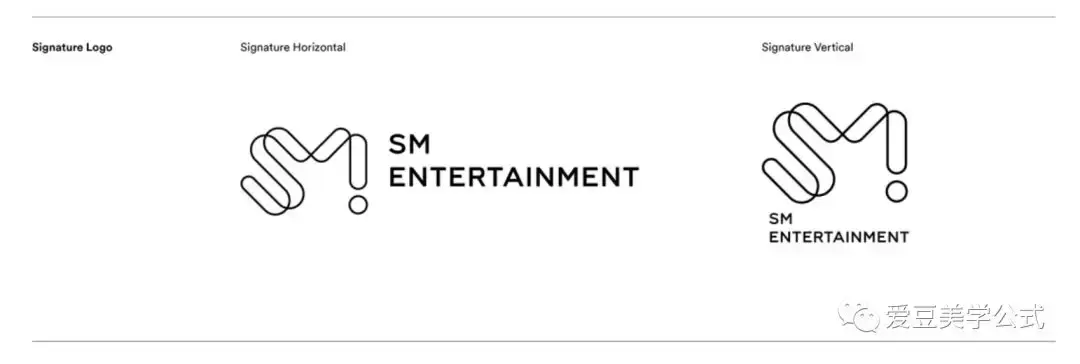 那些娱乐公司的vi设计smentertainment