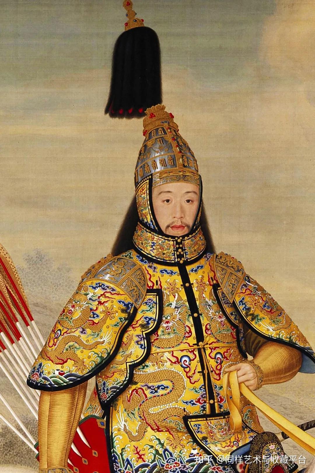 名画赏析:郎世宁《乾隆大阅图》 - 知乎