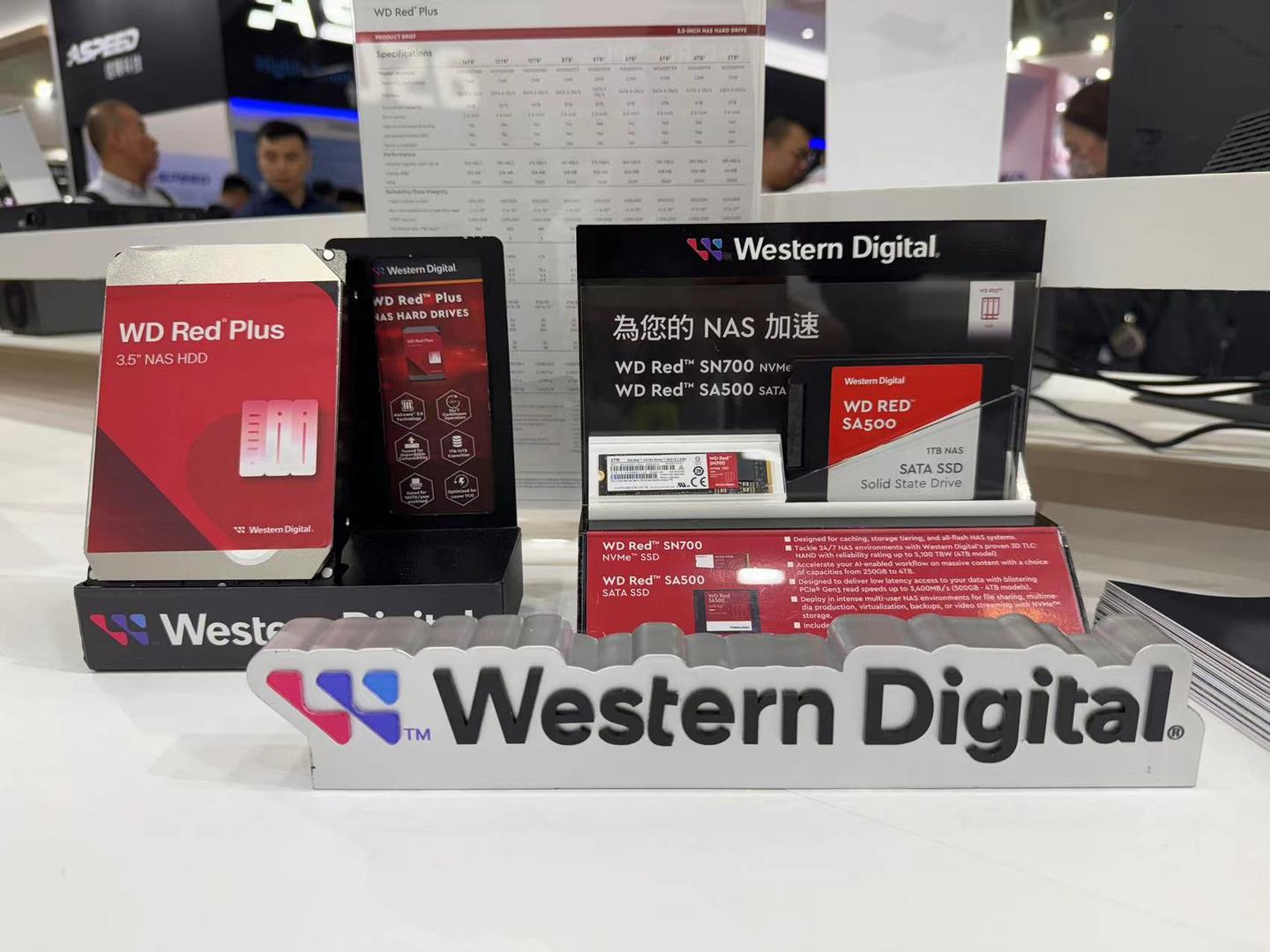 满足AI时代NAS存储需求 西部数据WD Red系列亮相Computex 2024 - 知乎
