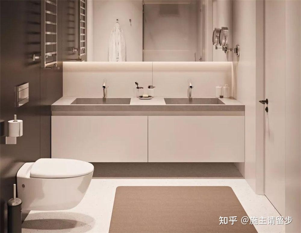 六,要做悬空洗手盆