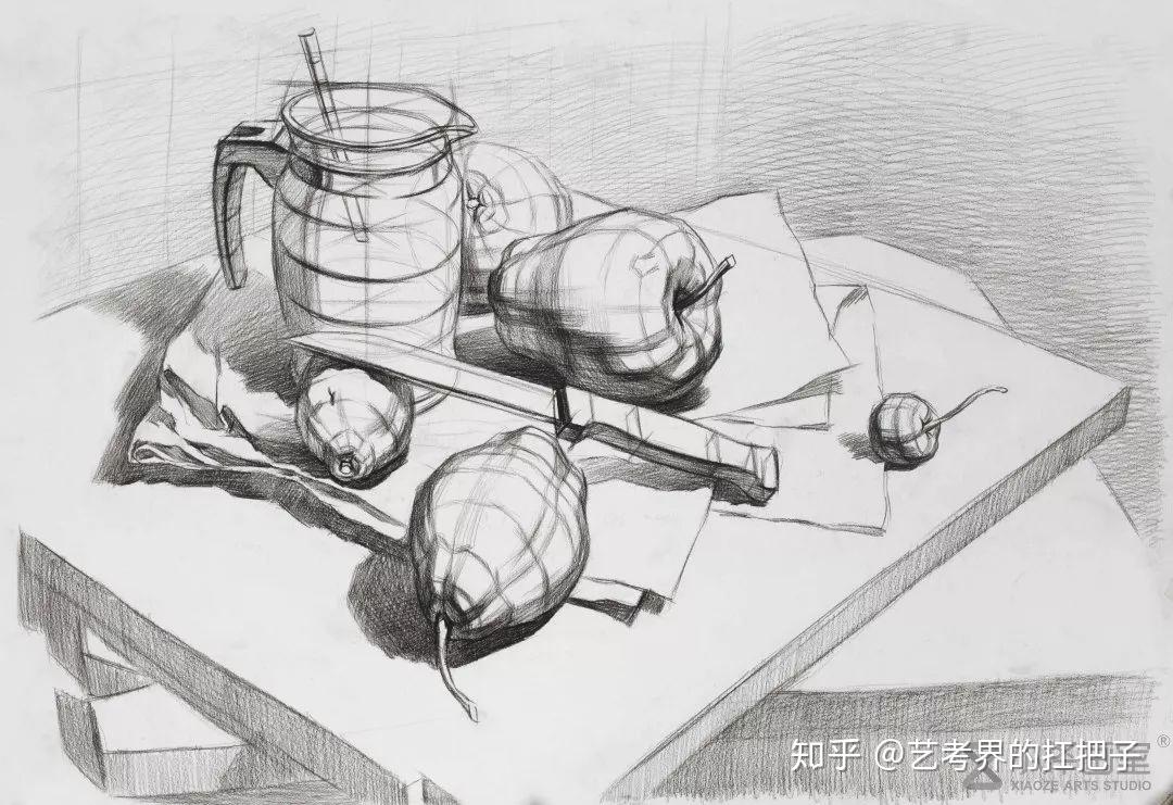 同时要注意构图,比例,和透视的问题多比较,多观察,多分析观察物体时