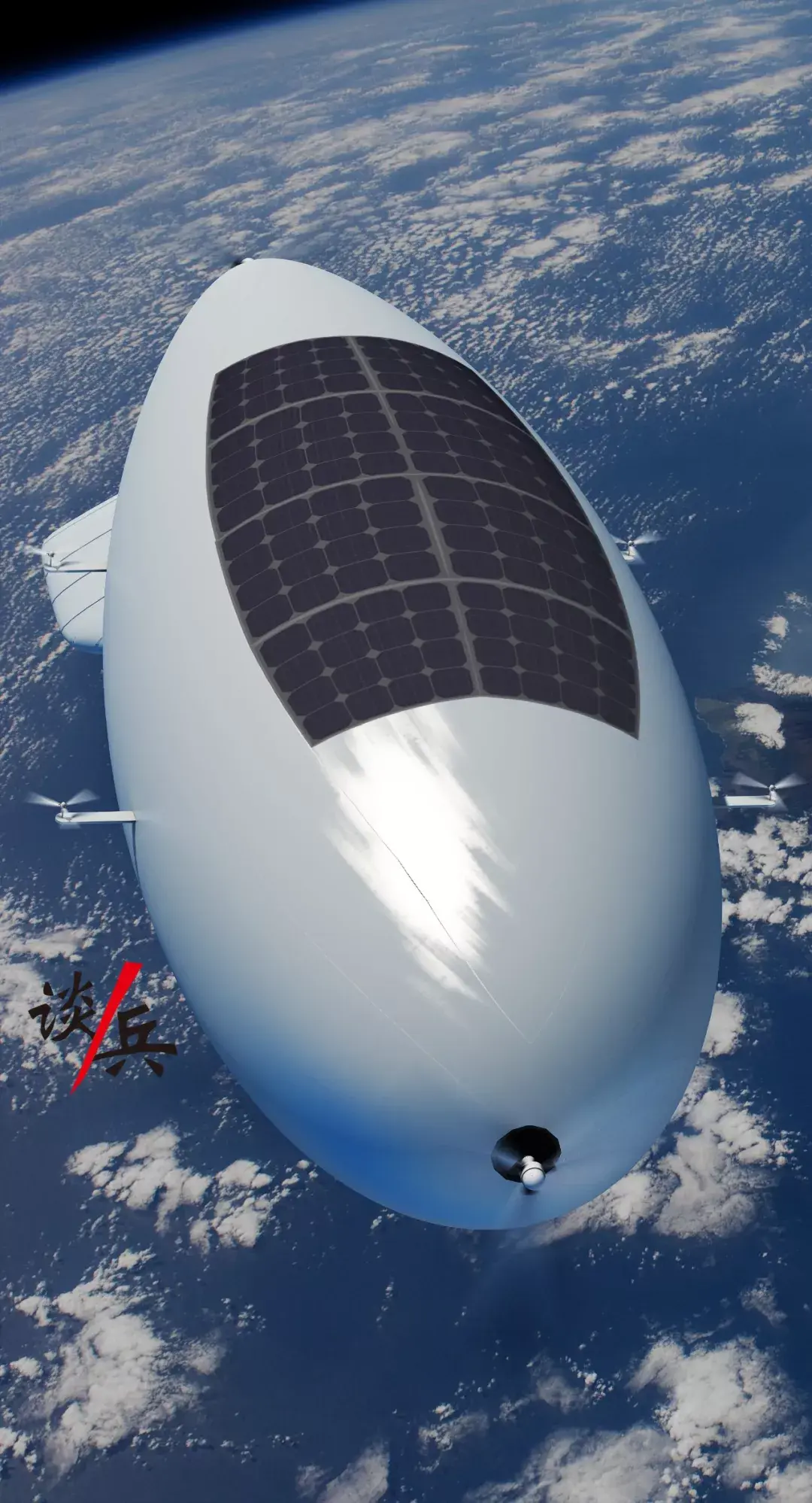 cg图中国的空间飞艇可能长啥样